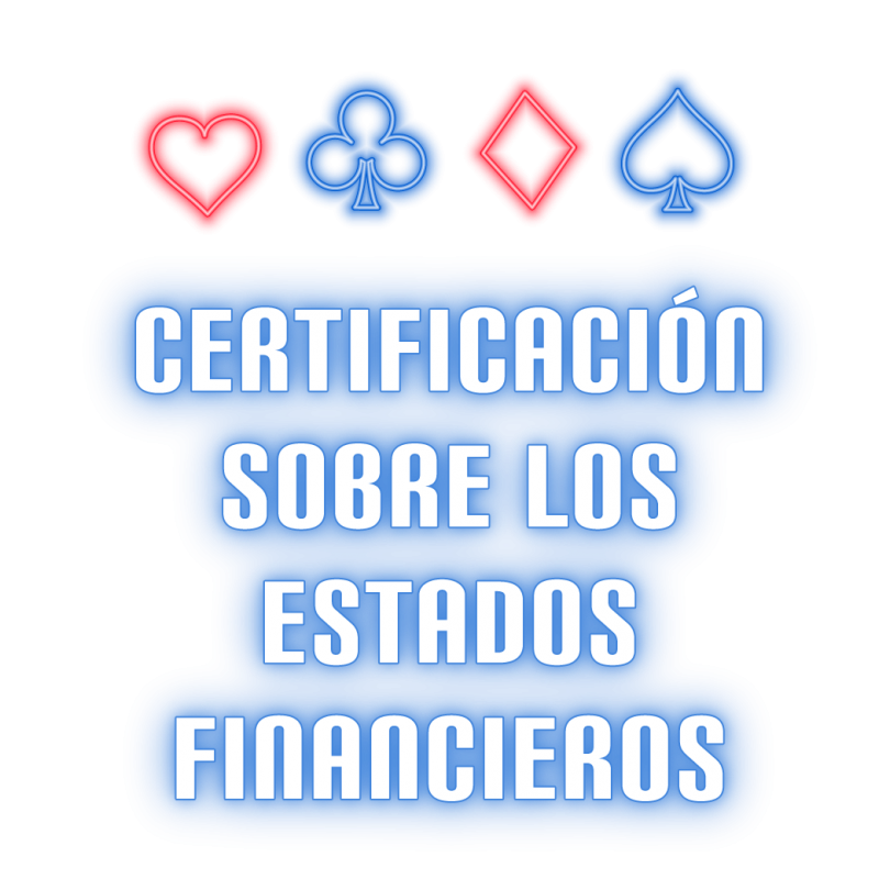 CERTIFICACIÓN SOBRE LOS ESTADOS FINANCIEROS 2021