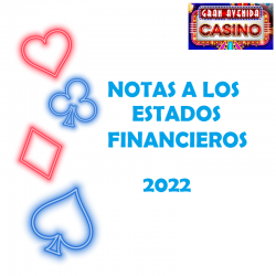 NOTAS A LOS ESTADOS...