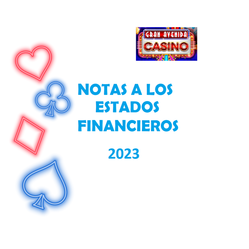 NOTAS A LOS ESTADOS FINANCIEROS 2023