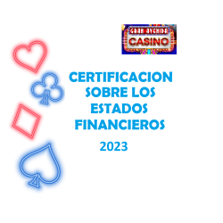 CERTIFICACIÓN SOBRE LOS...